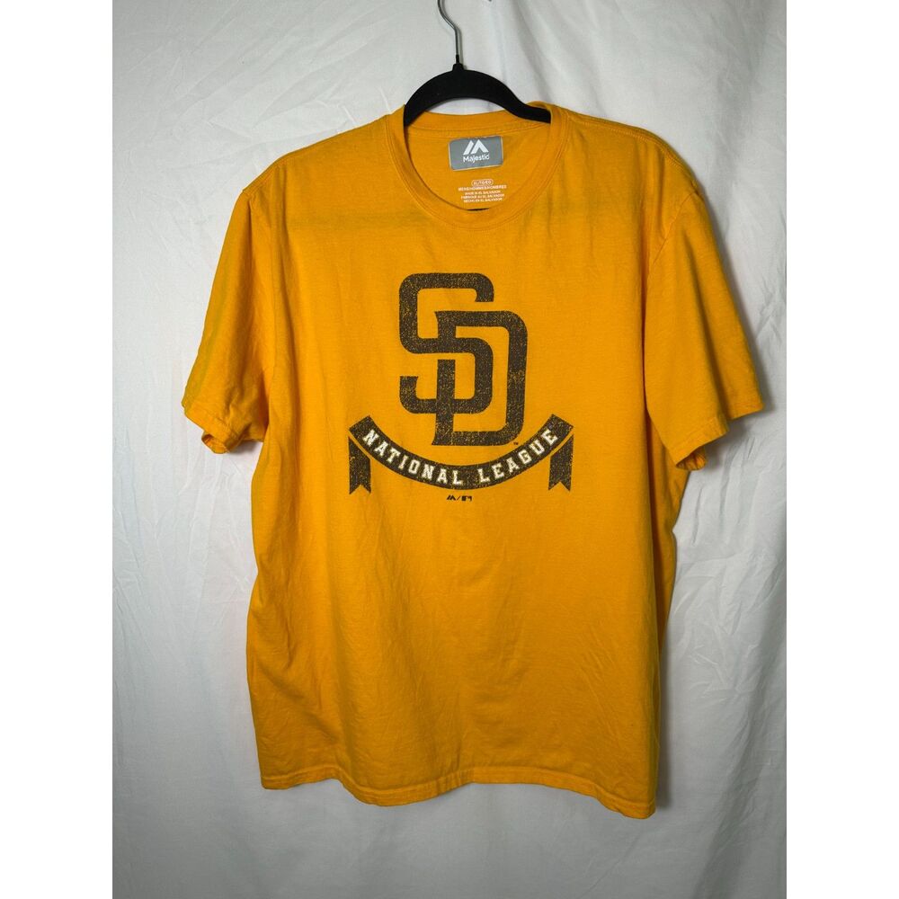 Majestic Men's San Diego Padres National League Baseball Tee, Size XL